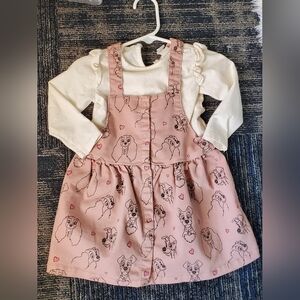 H&M baby girl set Lady and the tramp